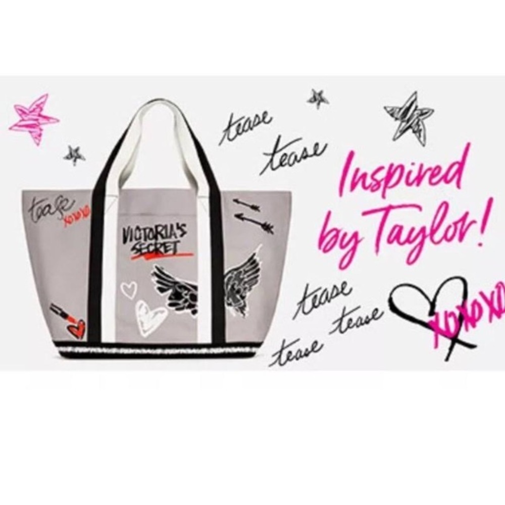 Victorias Secret 2018 Limited Graffiti Tease Tote